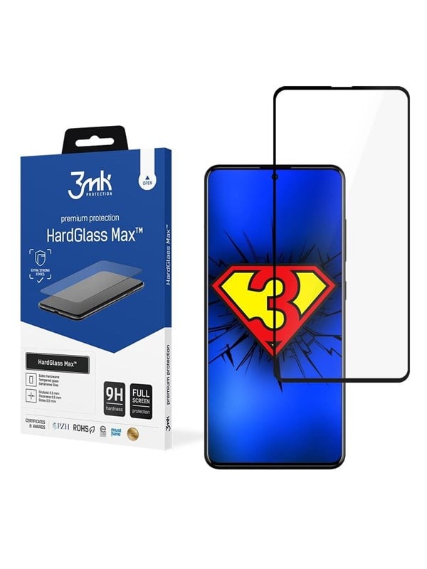 3mk 9H HardGlass Max™ Glass for Samsung Galaxy A51 / A52 / A52 5G / A52s 5G