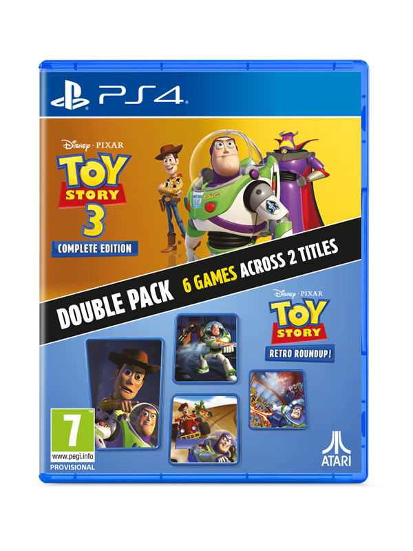 Toy Story: Retro Roundup! + Toy Story 3 (Complete Edition) - Sony PlayStation 4 - Action/Adventure