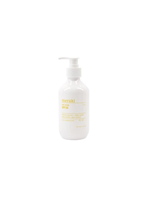 Solcreme SPF 30 Meraki Mildly Scented Sun Lotion - vegansk E-vitamin & mild duft