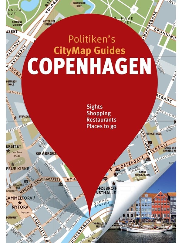 Kort og Godt om Copenhagen - Rejsebog - Hæftet