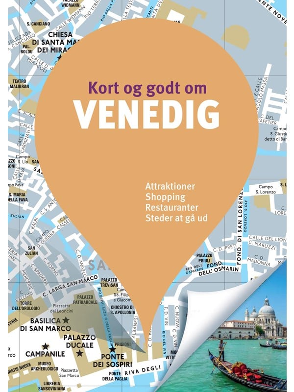 Kort og godt om Venedig - Rejsebog - Hæftet