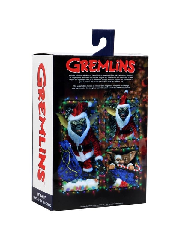 Neca - Gremlins Santa Stripe And Gizmo 7 Inch Scale Actio - Figur