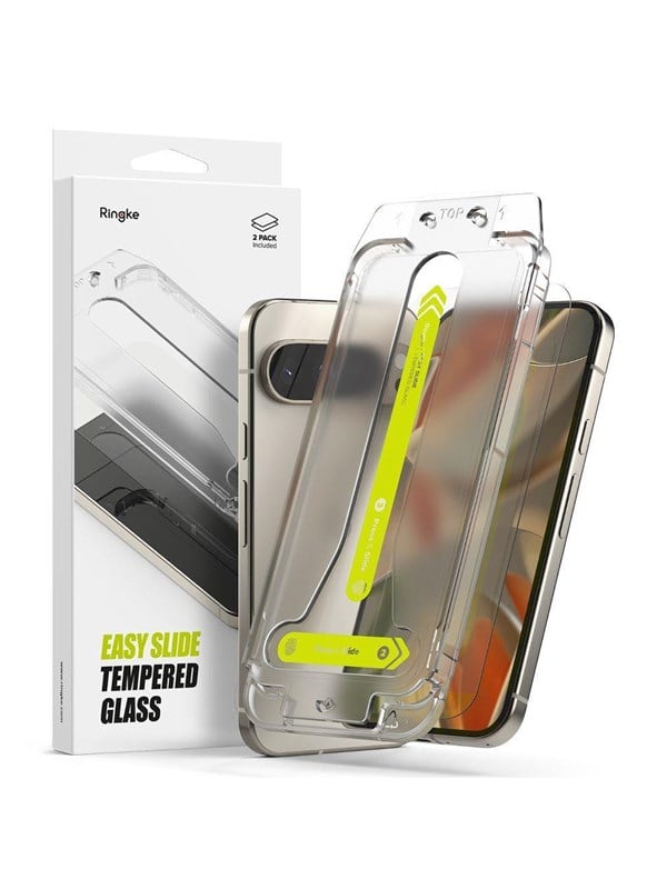 Ringke Easy Slide 2-pack Tempered Glass for Google Pixel 9 / 9 Pro