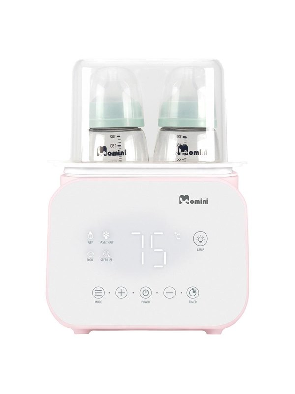 Momini MelloDuo - 6-i-1 flaskesterilisator og flaskevarmer