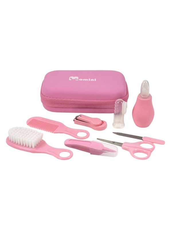 Momini Pinky - Babyplejesæt, pink