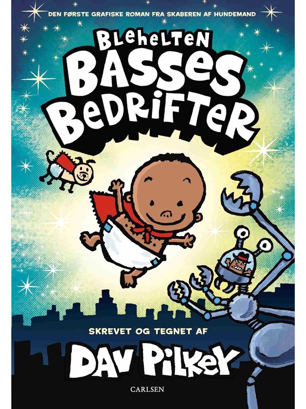 Blehelten Basses bedrifter (1) - Børnebog - Hardcover