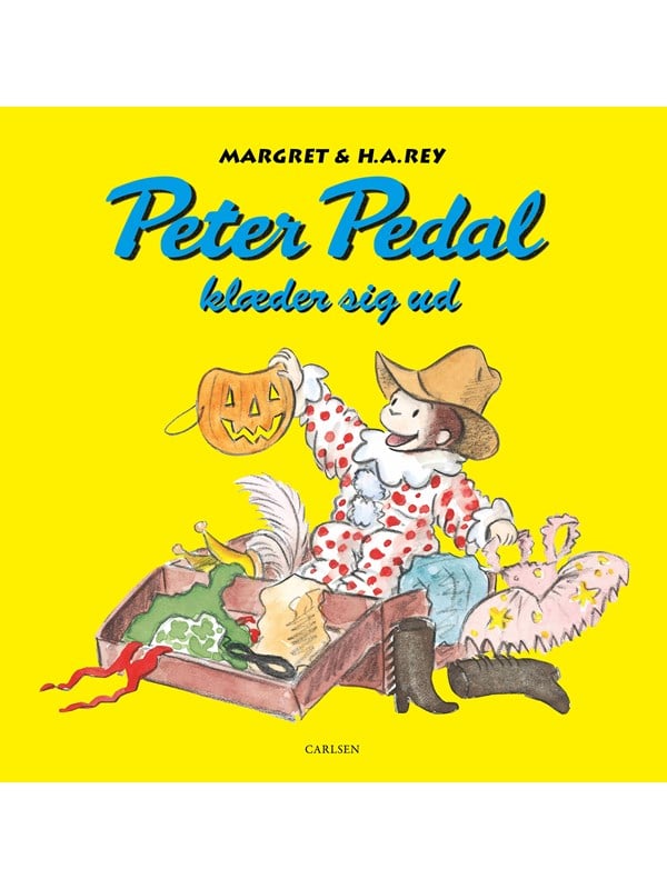 Peter Pedal klæder sig ud - Børnebog - Hardcover