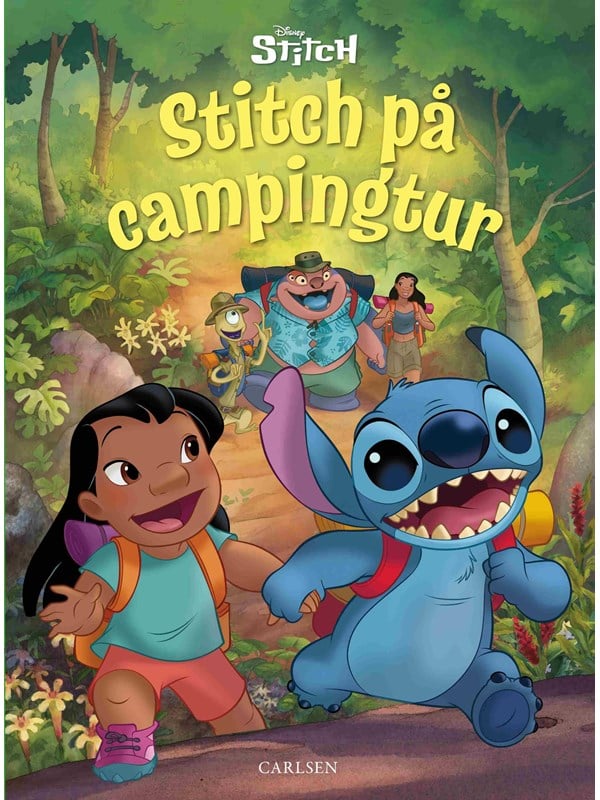 Stitch på campingtur - Børnebog - Hardcover