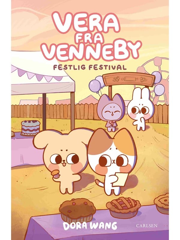 Vera fra Venneby - Festlig festival - Børnebog - Hardcover