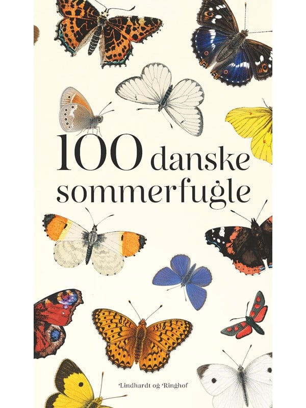 100 danske sommerfugle - Natur & Videnskab - Hæftet