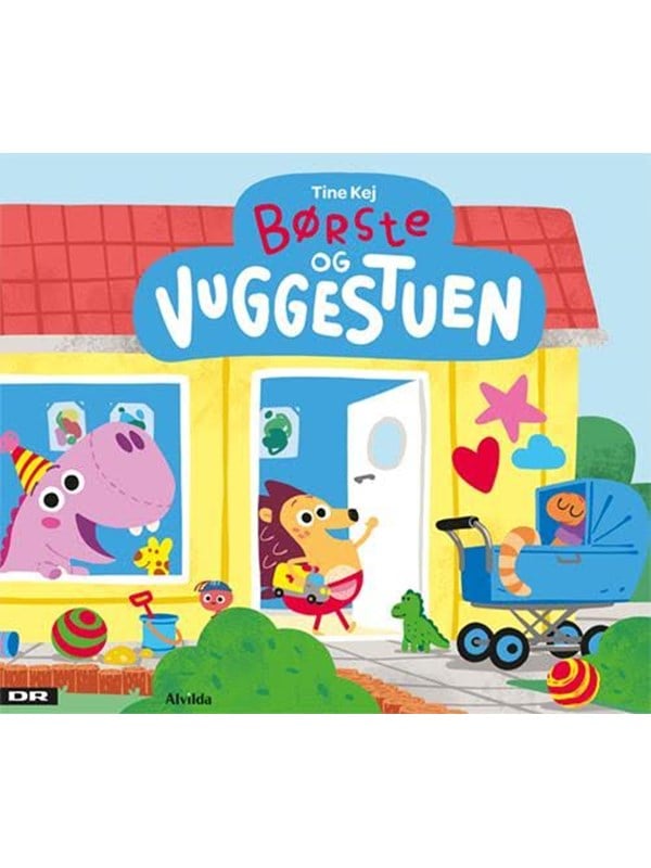 Minisjang - Børste og vuggestuen - Børnebog - Papbog