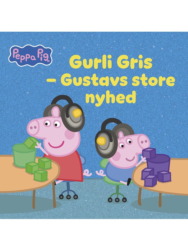 Peppa Pig - Gurli Gris - Gustavs store nyhed - Børnebog - Hardcover