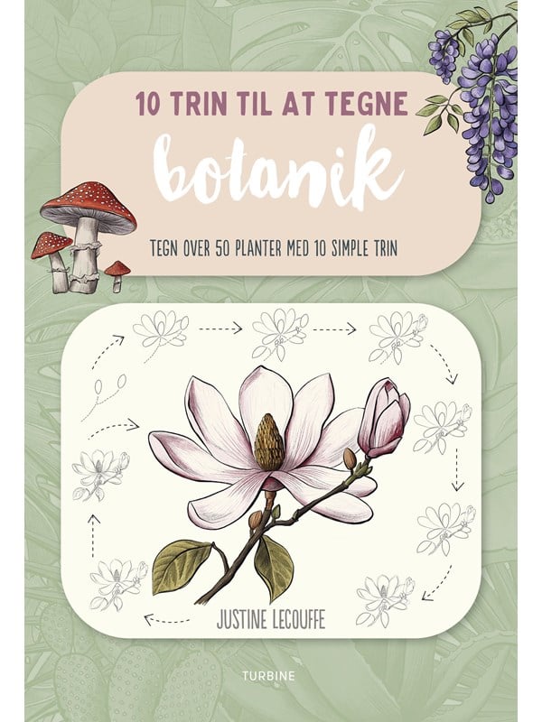 10 trin til at tegne botanik - Hobby - Hæftet