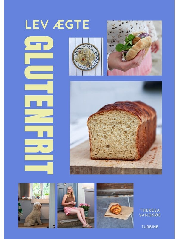 Lev ægte glutenfrit - Kogebog - hardback