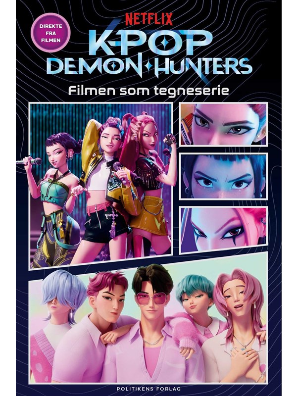 Kpop Demon Hunters: Filmen som tegneserie - Børnebog - Pocketbog