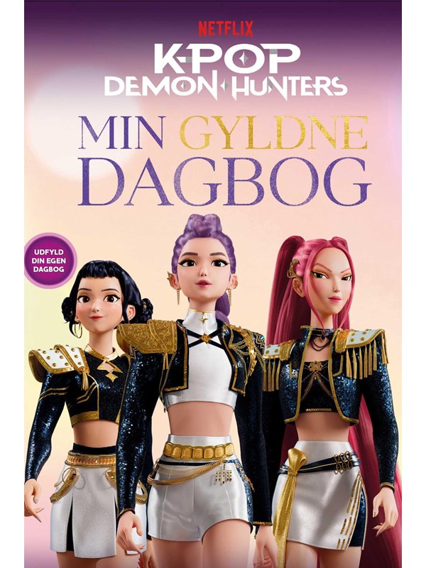 Kpop Demon Hunters: Min gyldne dagbog - Børnebog - Hardback