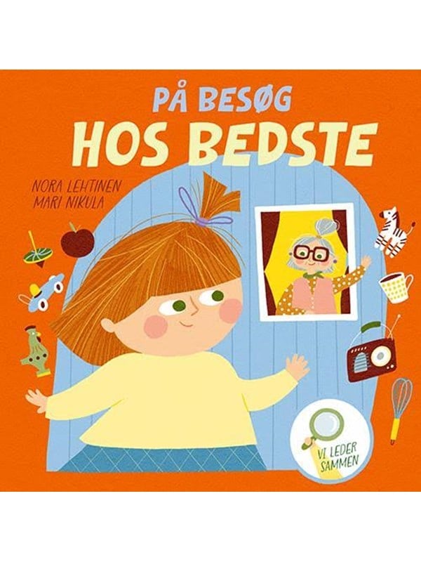 På besøg hos bedste - Børnebog - Hardcover