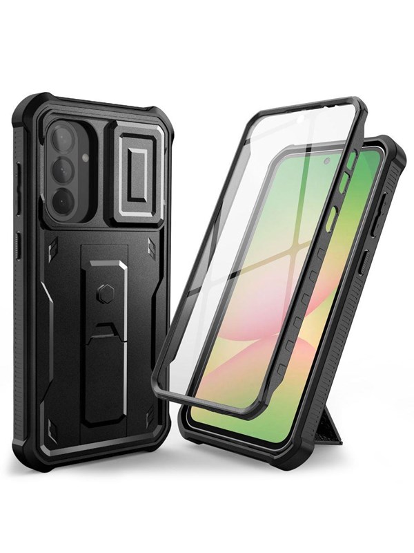 Tech-Protect Kevlar Cam+ Case for Samsung Galaxy A56 5G - Black