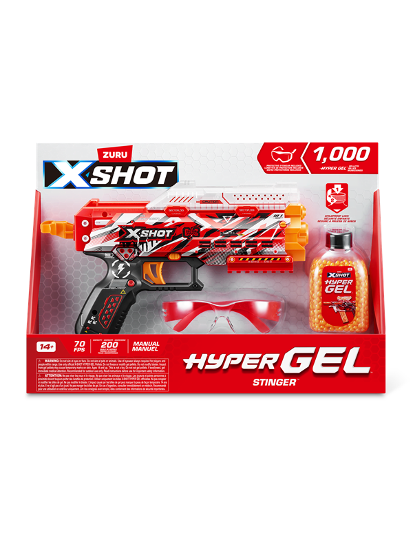X-SHOT Gel-Blaster - Hyper Gel Stinger - 1000 Gelkugler