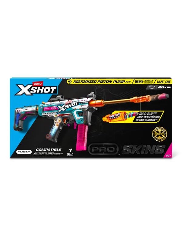 X-SHOT Skumgevær - Piston Pump - Motoriseret - Pro Blaster