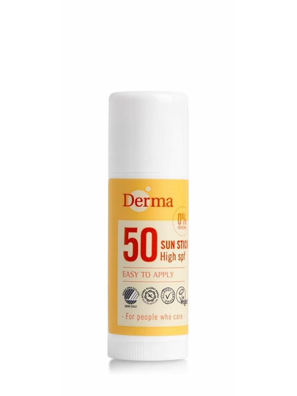 Derma Solstift SPF50 (18 ml) - Vandfast solcreme