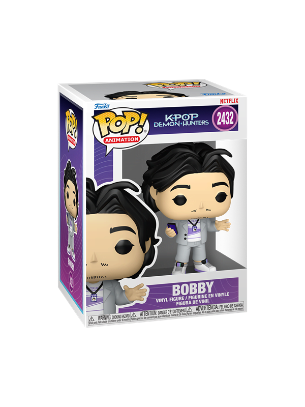 Funko Pop: KPop Demon Hunters - Bobby #2432 - Animation Vinyl Figure 9cm