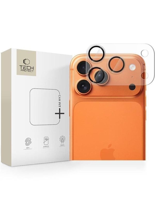 Tech-Protect Camfull Fit+ Camera Protector for iPhone 17 Pro Max billede