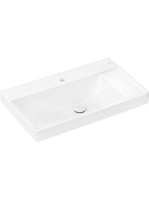 Hansgrohe Xelu Q håndvask m/hylde højre 80x48cm m/hh u/overløb SmartClean billede