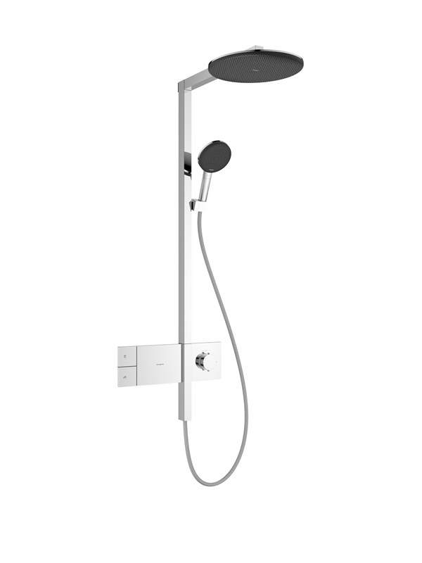 Hansgrohe Raindance Alive S Showerpipe brusesæt, vandsparende, krom