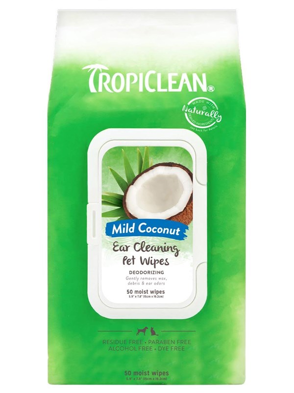Tropiclean Ear Cleaning Wipes billede