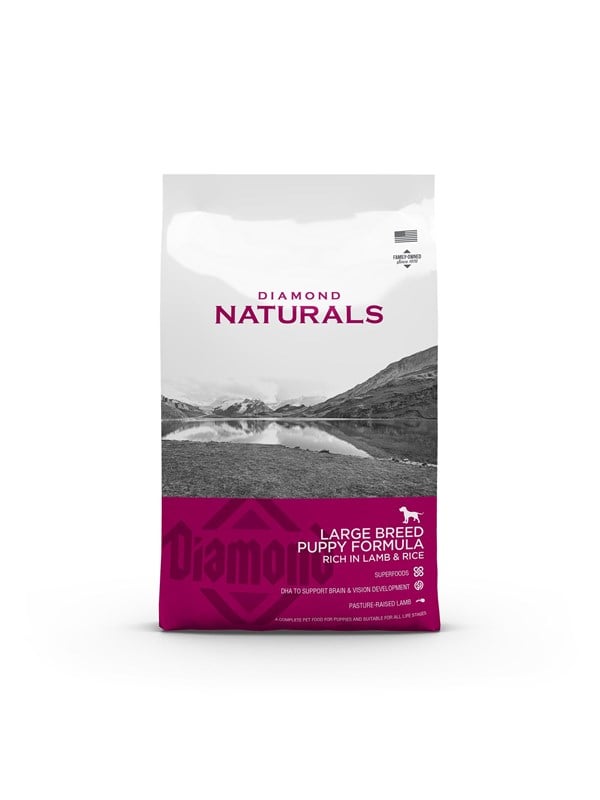 Diamond naturals Large Breed Puppy Lamb & Rice 15kg