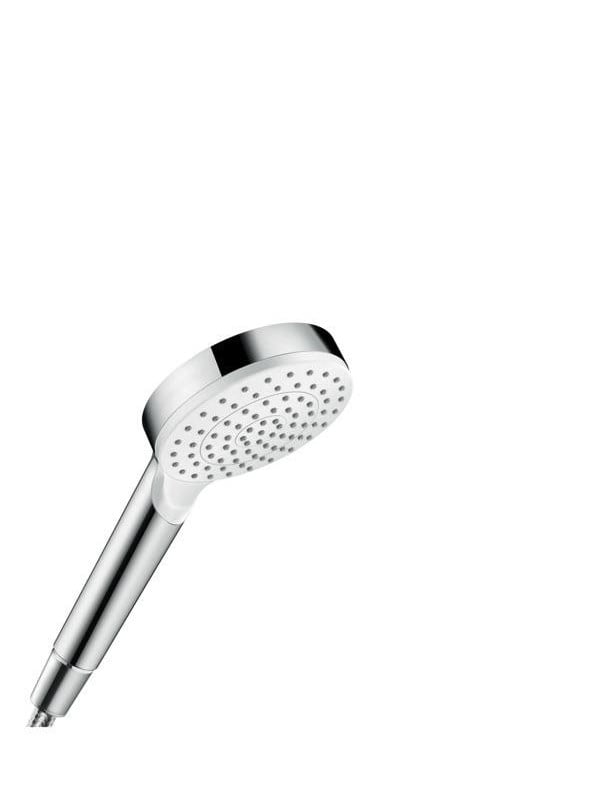 Hansgrohe Crometta håndbruser Ø100mm 1jet EcoSmart hvid/krom