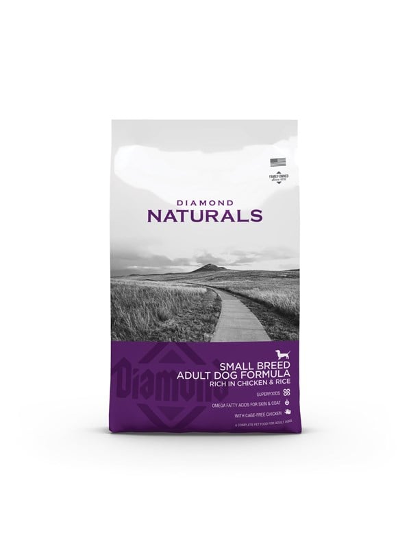 Diamond naturals Small Breed Adult Dog Chicken & Rice 7.5kg