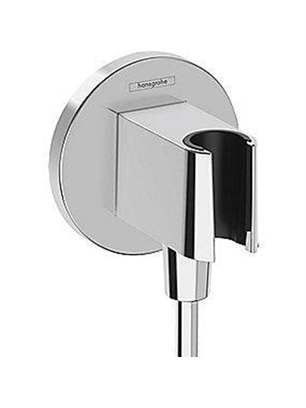 Hansgrohe FixFit S slangeudtag med bruseholder krom billede