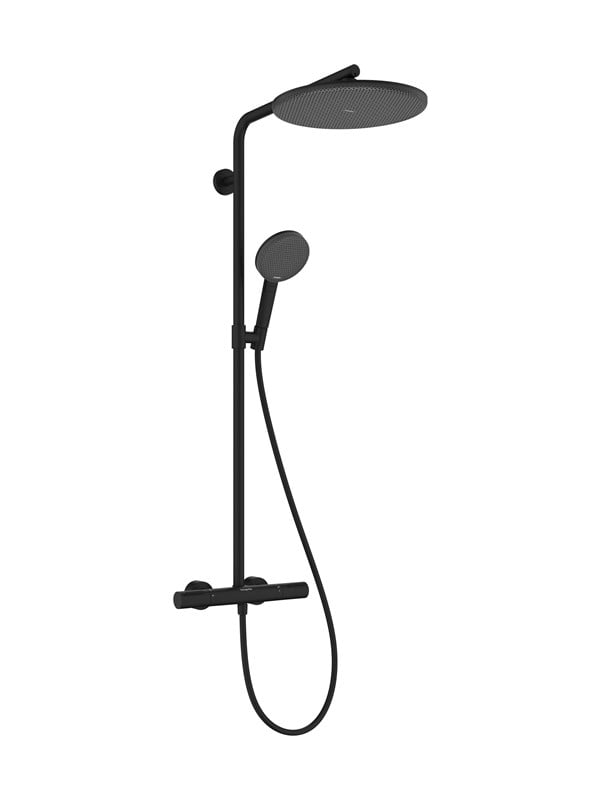 Hansgrohe Raindance Alive S Puro brusesæt 300 1jet EcoSmart m/termostat mat sort