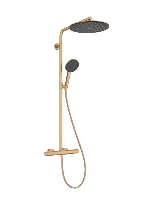 Hansgrohe Raindance Alive S Puro brusesæt 300 1jet EcoSmart m/termostat børstet bronze PVD