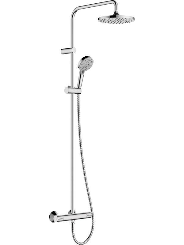 Hansgrohe Vernis Blend showerpipe 200 1jet EcoSmart med termostat krom