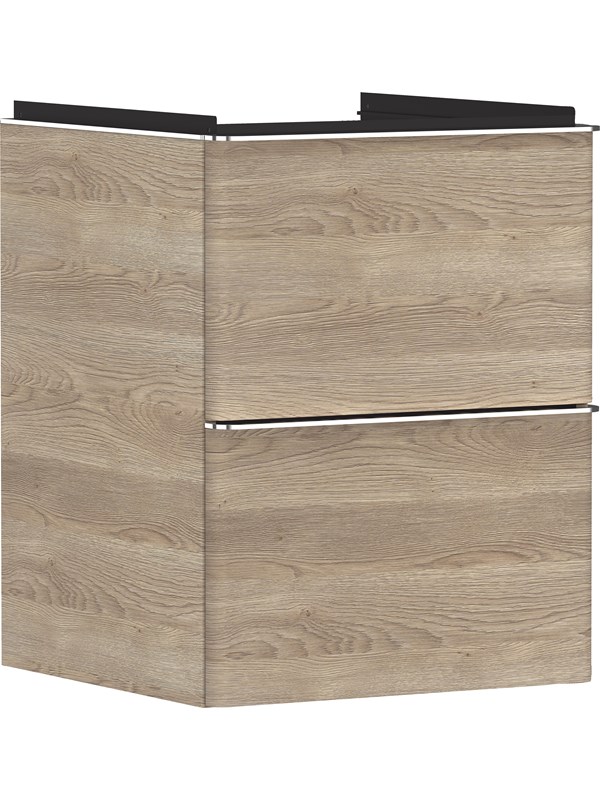 Hansgrohe Xelu Q vaskeskab 480/475 2sk naturlig eg billede