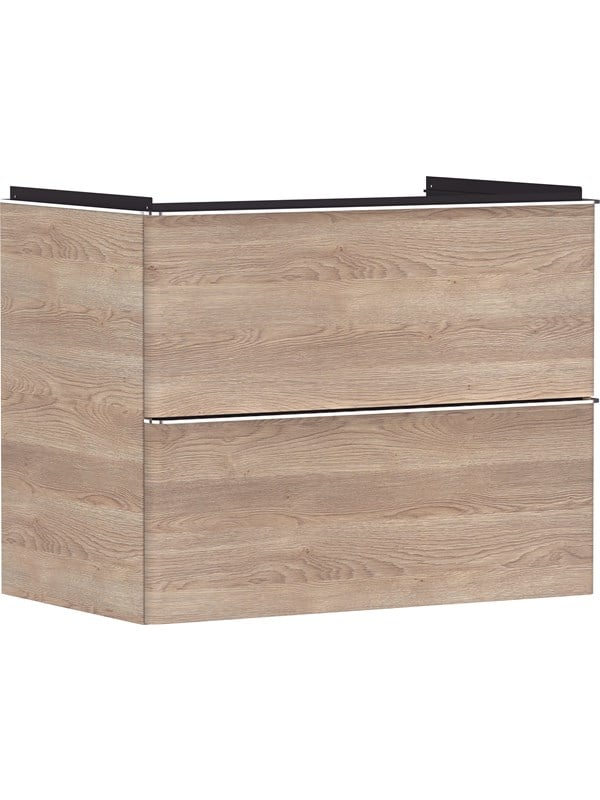 hansGrohe Xelu Q vaskeskab 780/475 2sk, naturlig eg