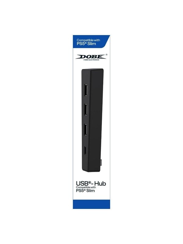 Dobe USB-Hub for PS5 Slim - Wired Tilbehør til spillekonsol - Sony PlayStation 4