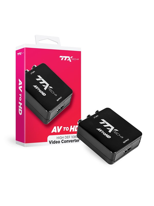 TTX Tech TTX AV to HD Converter - Wired Tilbehør til spillekonsol