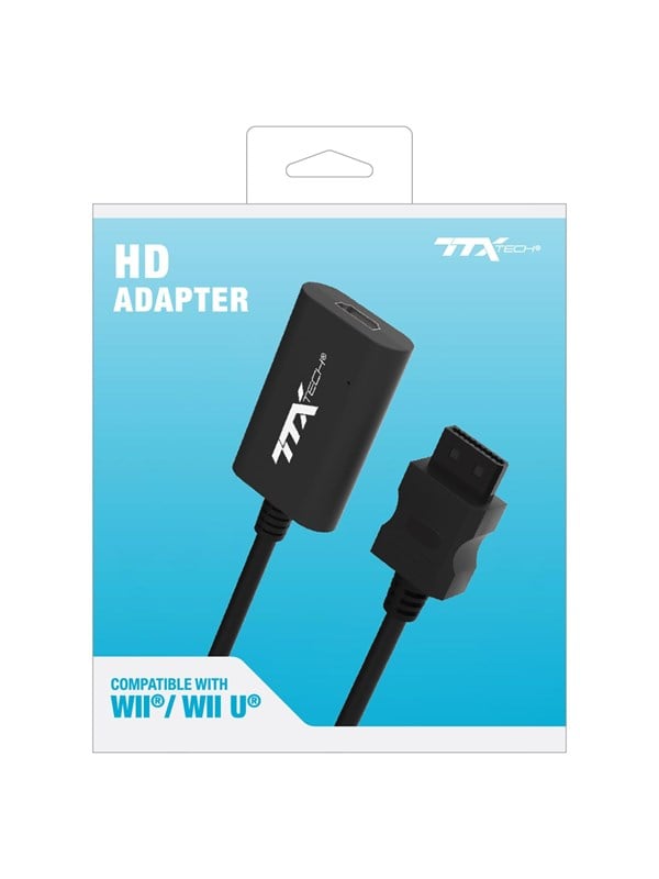 TTX Tech TTX HD Adapter for Wii and Wii U - Wired Tilbehør til spillekonsol - Nintendo Wii U