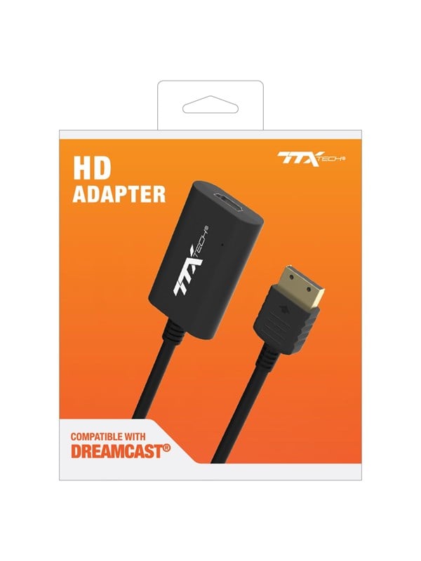 TTX Tech TTX HD Adapter for Dreamcast - Wired Tilbehør til spillekonsol - Sega Dreamcast