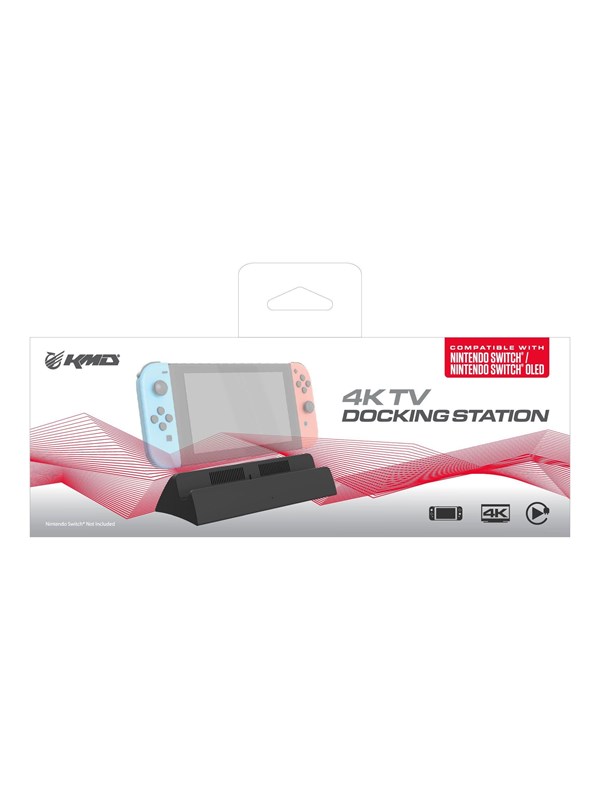 KMD 4K TV Docking Station for Switch - Wired Tilbehør til spillekonsol - Nintendo Switch