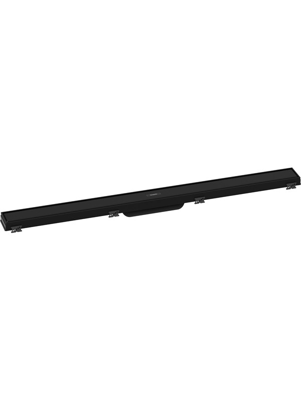 Hansgrohe RainDrain Match kappesæt til flise bruseafløb 900 mm mat sort billede