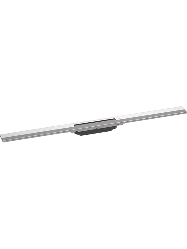 Hansgrohe RainDrain Flex kappesæt til flise bruseafløb 900 mm fri mont./kan afkortes børstet rustfrit stål billede