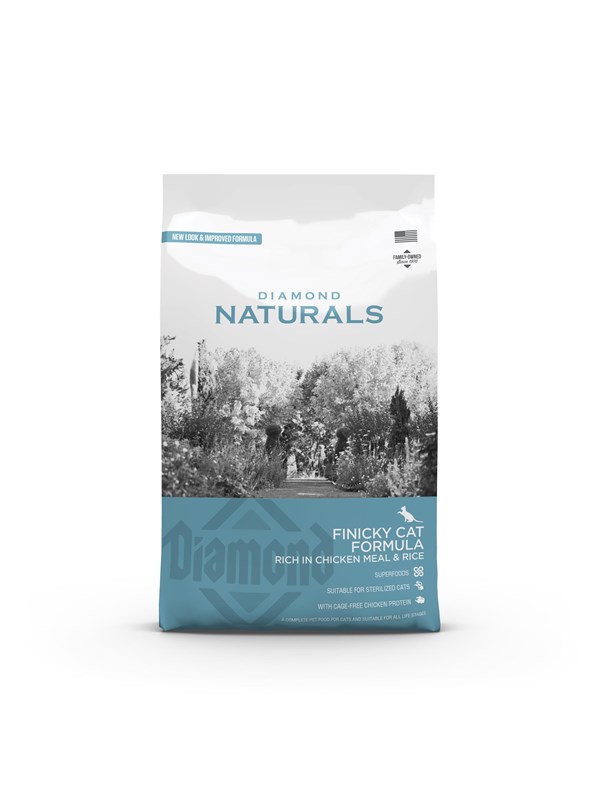 Diamond naturals Finicky Cat Chicken meal & rice 3kg
