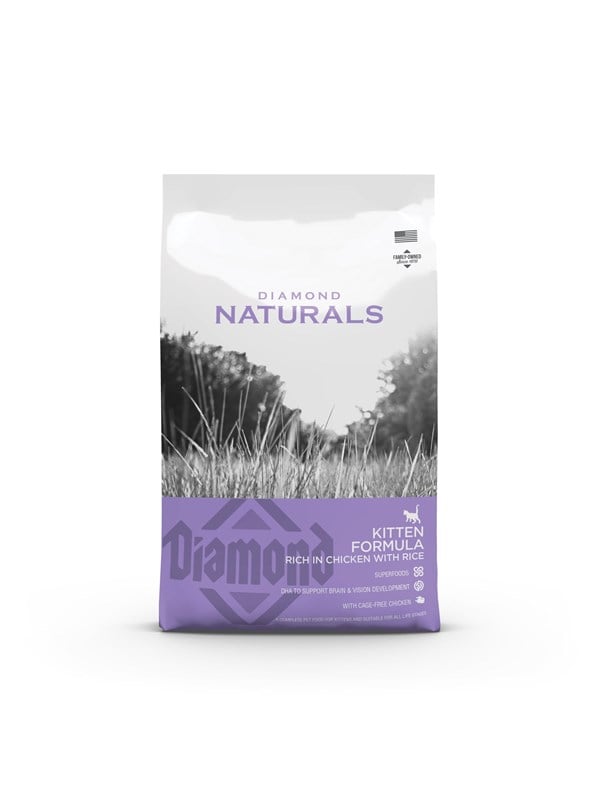 Diamond naturals Kitten Chicken with Rice 3kg billede