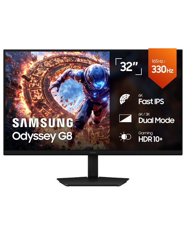 32" Samsung Odyssey G8 G80HS 6K 165Hz / 3K 330Hz