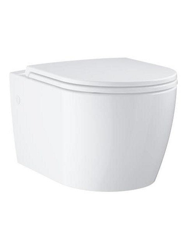 Grohe Bau Ceramic væghængt toilet inkl. soft close/quick release sæde